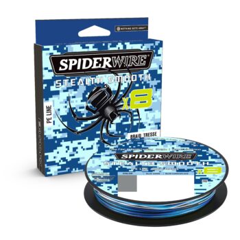 SpiderWire 0,06MM,150M | 164YD,  5,4KG | 12LB , BLUE CAMO
