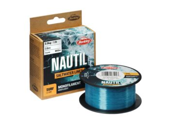 Berkley 0,22MM NAUTIL SURF MONOFILAMENT 300M | 330YD, 0,22MM, 4KG | 8,8LB , TURQUOISE
