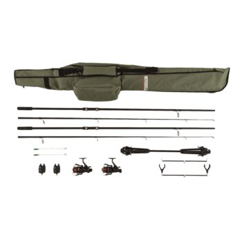 GT PRO 2ROD 11FT 2SECT COMPLETE CARP SET