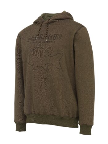 XXL MEGA FISH HOODIE ARMY GREEN