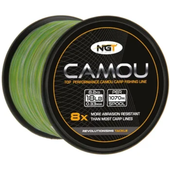 0.33mm - 18lb/1070m NGT Camo Line - Bulk Spool