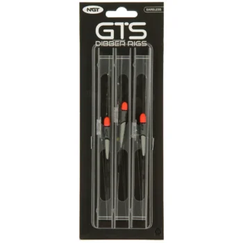 NGT GTS Carp Pole Rigs - 3 Assorted Dibber Carp Pole Rigs