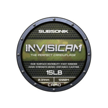 0.31mm/15LB SUBSONIK INVISICAM 1200M
