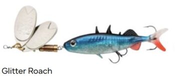 4.5cm/5g FAST ATTACK STICKLE SPINNER GLITTER ROACH