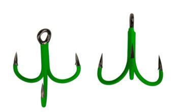 2/0 A-STATIC TREBLE 6x HOOK 4PCS