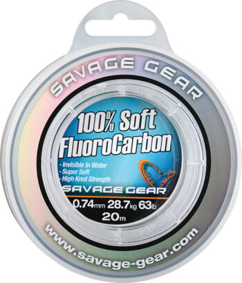 0.22MM/3.5KG SOFT FC 50M 7.6LB CLEAR