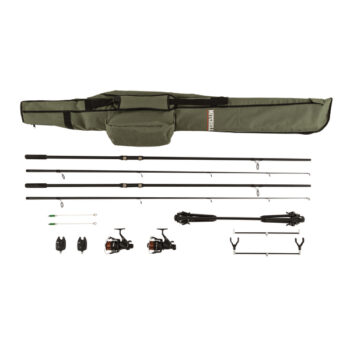 GT PRO 2ROD 11FT 2SECT COMPLETE CARP SET