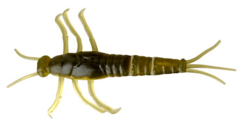 5CM/1G LB 3D PVC MAYFLY NYMPH GREEN 8PCS